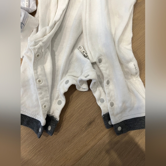 One Piece Zippered PJ pack of 3 - Picture 3 of 4